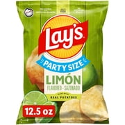 Lay's Limon Flavored Potato Chips, Party Size, 12.5 Ounce Bag