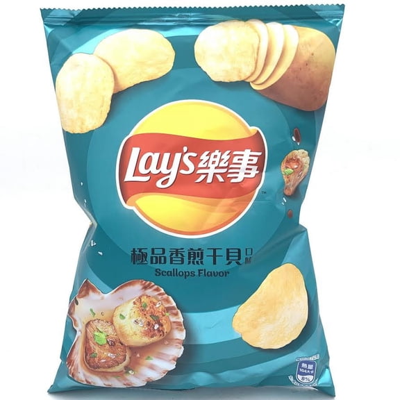 Lay's Pan-Fried Scallops Flavor Potato Chips 59.5g