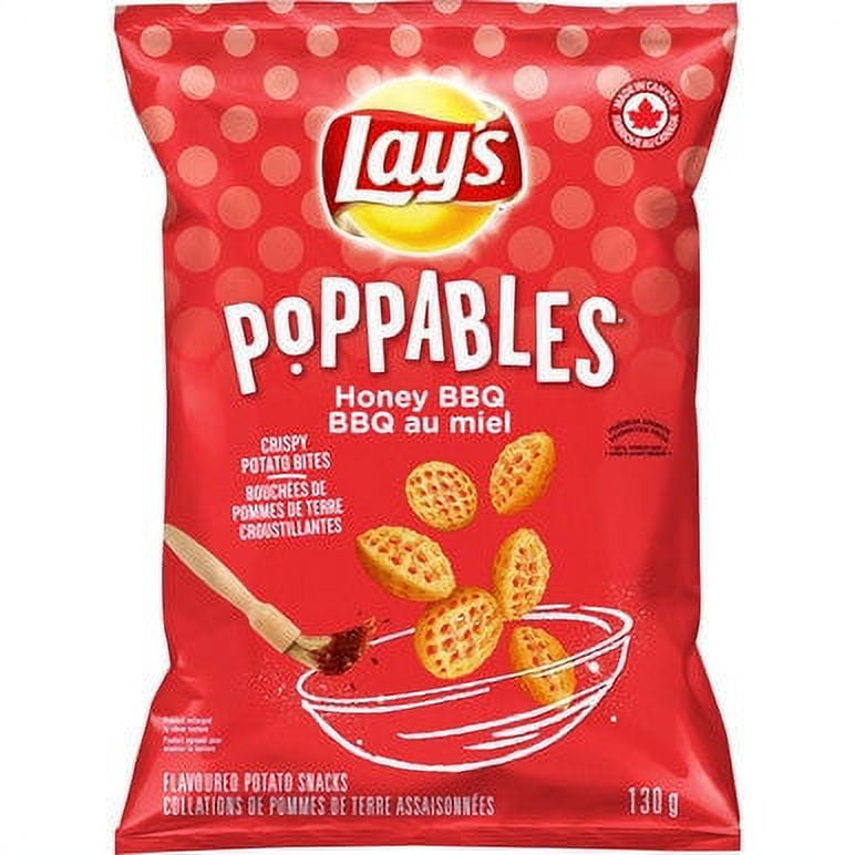 Lay S Poppables Honey Bbq Potato Snacks G Oz Imported From Canada Walmart Com