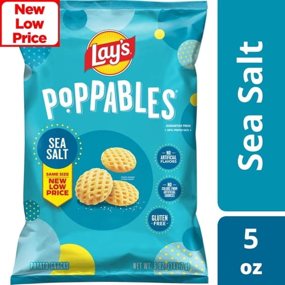 Lay's Poppables Sea Salt Potato Chips