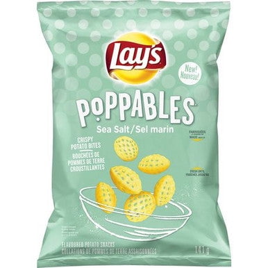 Lay's Poppables Sea Salt Potato Snack, 141g/5 oz