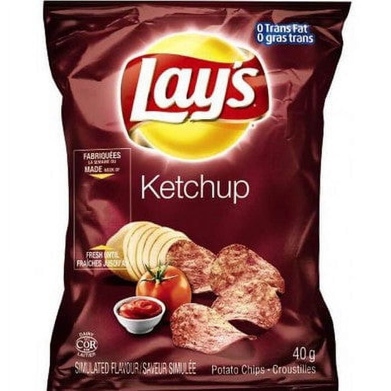 Lay's Potato Chips, Ketchup, 40g/1.4 oz