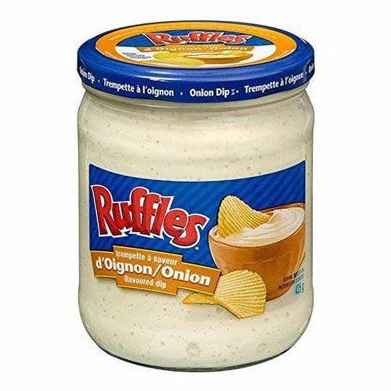 Lay's Ruffles Onion Flavored Dip, 425g/15 oz. Jar {Imported from Canada