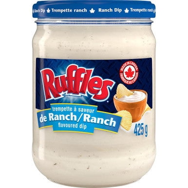 Lay's Ruffles Ranch Flavored Dip, 425g/15 oz. Jar {Imported from Canada}