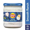 thumbnail image 1 of Pack of 2 Lay's Smooth Ranch Flavor Dip, 15oz Shelf-Stable Jar, 1 of 3