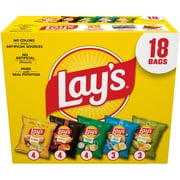 Lay's Snacks Mix Potato Chips Variety Pack, 1 oz, 18 Count