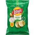 thumbnail image 1 of Lay's Sour Cream & Onion Flavor Potato Chips, 7.75 oz Bag, 1 of 8