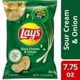 thumbnail image 1 of Lay's Sour Cream and Onion Potato Chips - 7.75 oz, 1 of 3