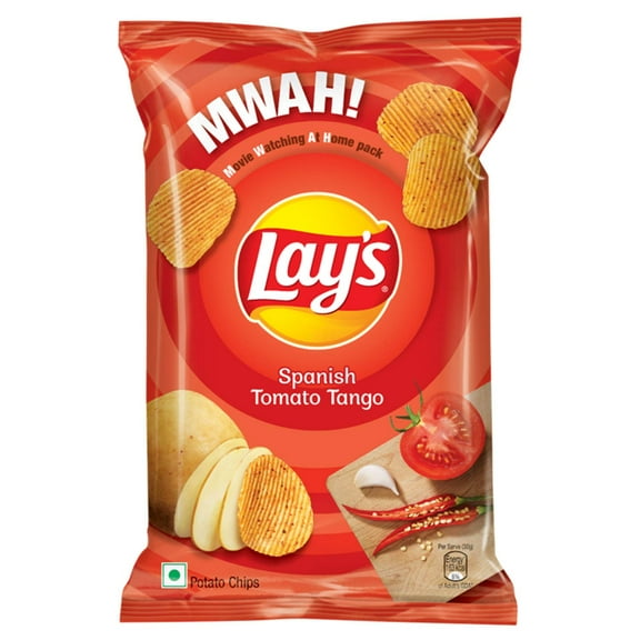 Lay's Spanish Tomato Tango Potato Chips 50 gm bag