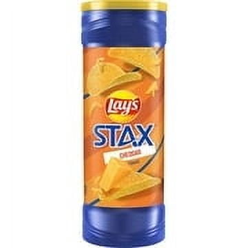 Lay's Stax Cheddar Flavored Potato Crisps, 5.5 Ounce