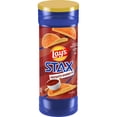 thumbnail image 1 of Lay's Stax Potato Crisps Mesquite Barbecue Flavored 5.5 Oz, Canister, 1 of 7