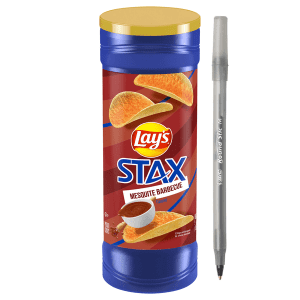 Lay's Stax Mesquite Barbecue Potato Chips