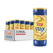 Lay's Stax Potato Crisps, Original, 5.75 Ounce (Pack of 11)
