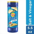 thumbnail image 1 of Lay's Stax Salt and Vinegar Potato Chips - 5.5 oz, 1 of 4