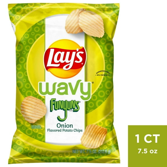Lay's Wavy Funyuns Onion Potato Chips - 7.5oz