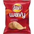 thumbnail image 1 of Lay's Wavy Potato Chips, 2.75 oz Bag, 1 of 4