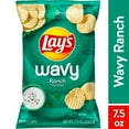 thumbnail image 1 of Lay's Wavy Ranch Flavored Potato Chips, 7.5 Oz., 1 of 5