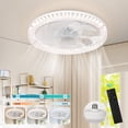 thumbnail image 1 of Laybasic Acrylic LED Socket Ceiling Fan with Remote Control, 1 of 9