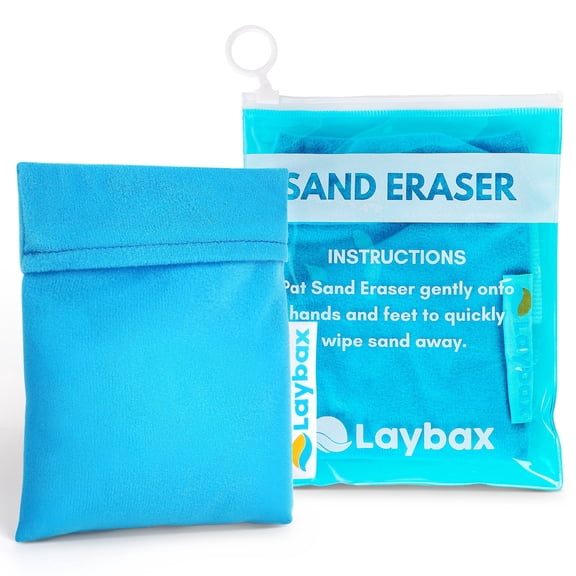 Laybax Sand Eraser - Refillable, Elastic Hand Strap, Large Size
