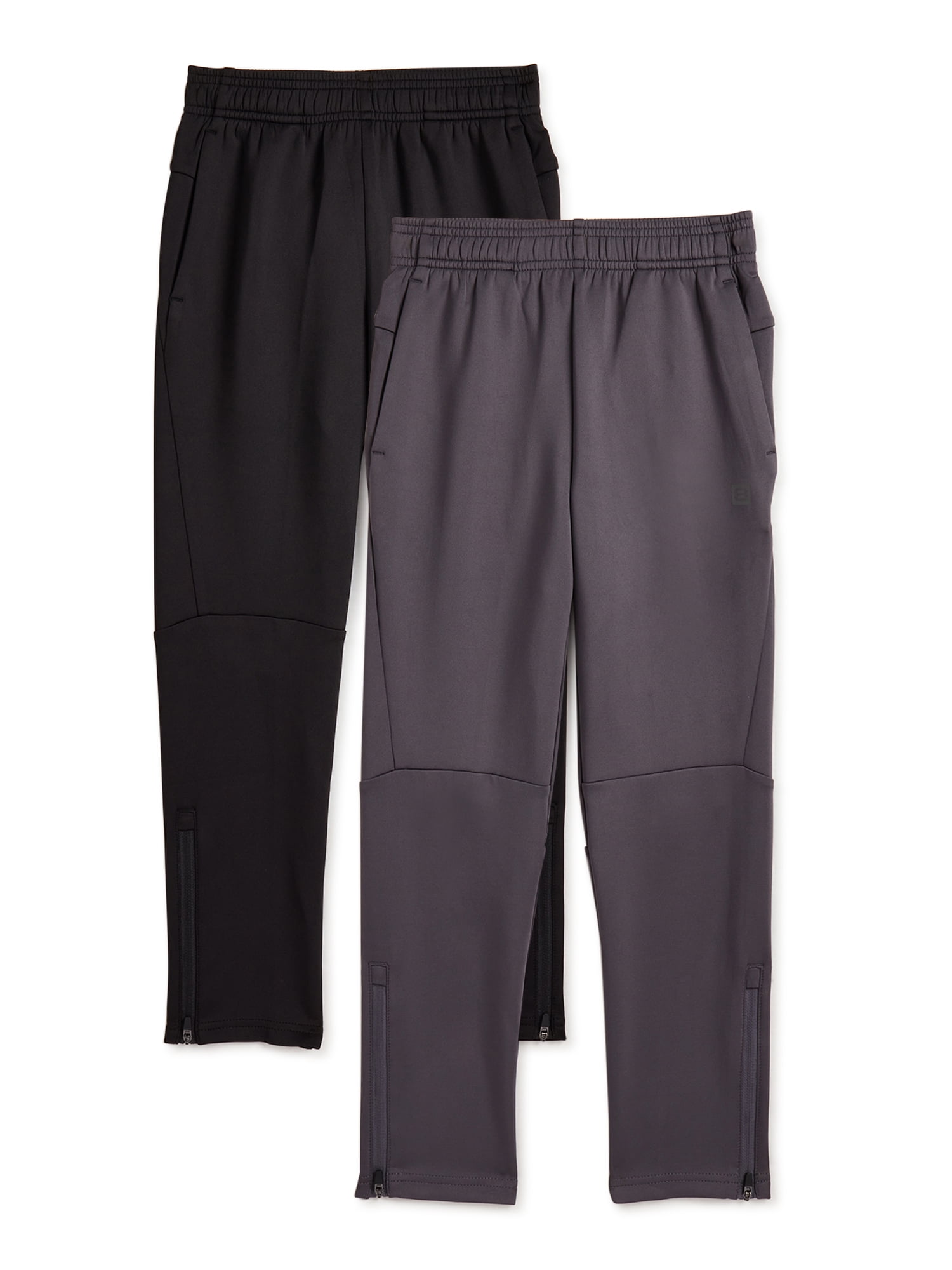 Layer 8 Boys QwickDry Performance Pants, 2Pack, Sizes 418 & Husky