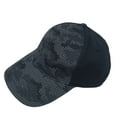 thumbnail image 1 of Layer 8 Dark Camo Pattern PrintFitted Running Moisture Wicking Cap (Camo Gray ), 1 of 3