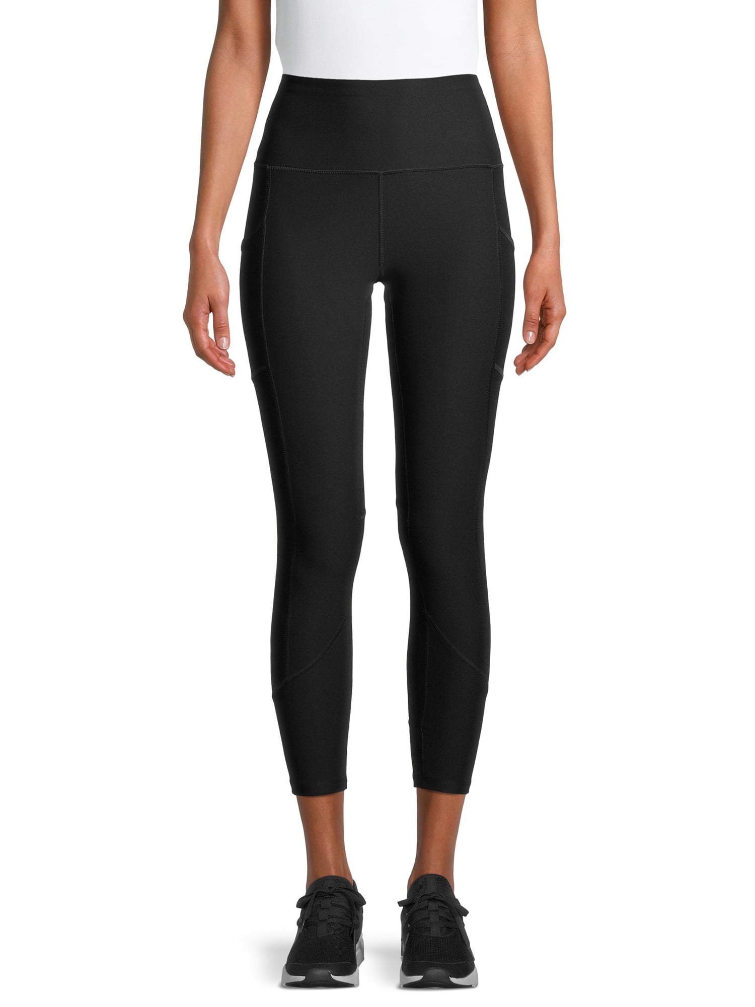 Layer 8 Women's Active 7/8 Leggings with Side Pockets