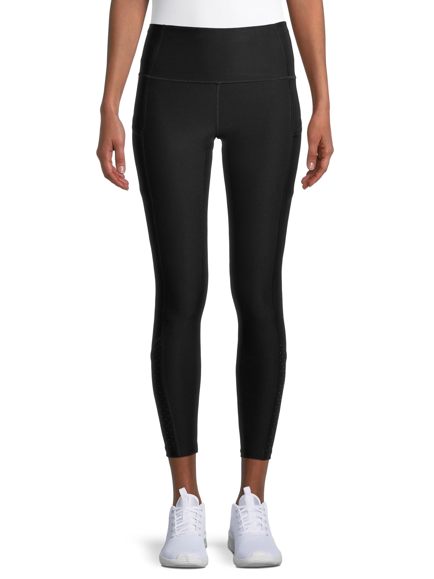 Layer 8 Women's Active 7/8 Pieced Leggings with Pockets 