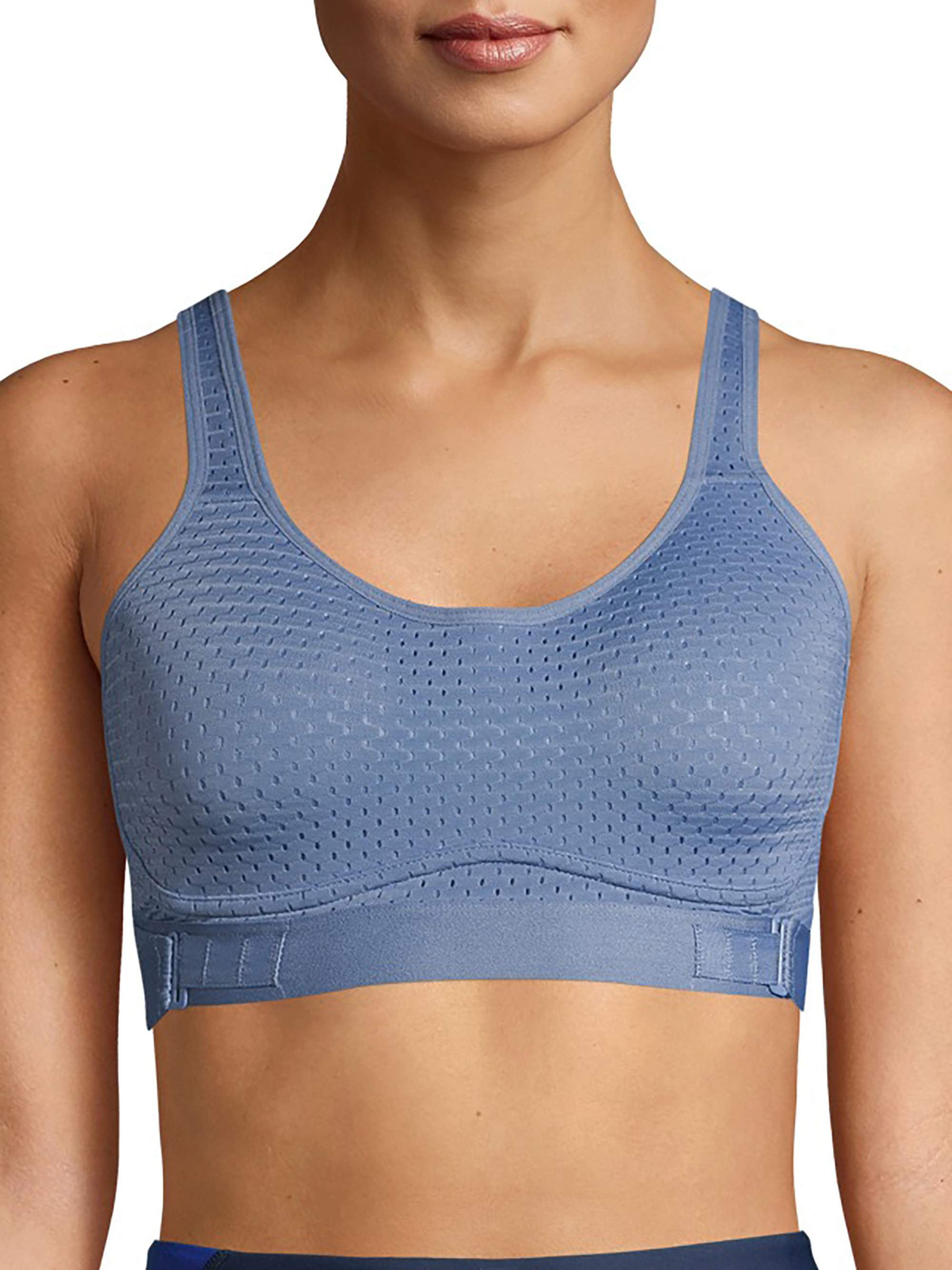 Layer 8-Maximum-Support-Sports-Bra-Zip-Wick-Dry-Molded-Cup-Small