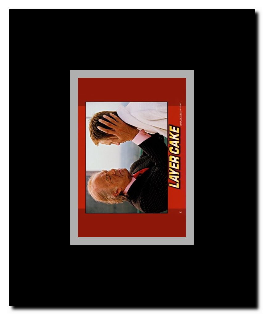 Layer Cake Framed Movie Poster