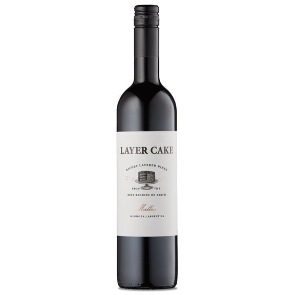 Layer Cake Malbec Red Wine Argentina, 750 ml Bottle, 15% ABV