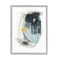 thumbnail image 1 of Layered Abstract Circle Shapes Abstract Graphic Art Gray Framed Art Print Wall Art, 1 of 7