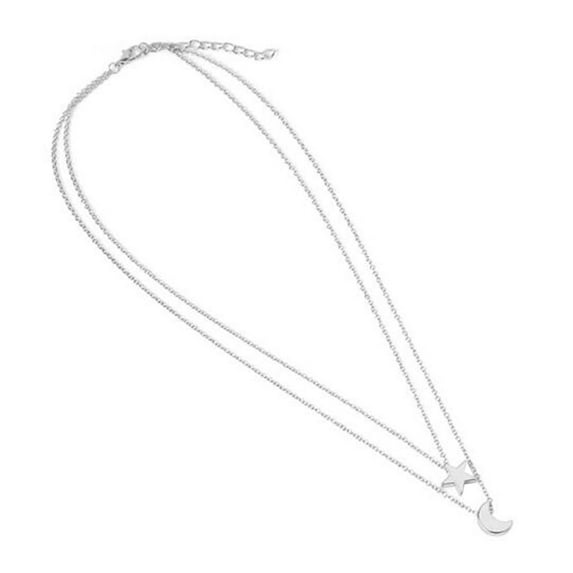 Layered Choker Necklace Pendant Necklace for Anniversary Wedding Graduation