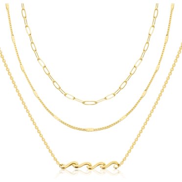 Vada Vevina 9ct Gold Filled Dainty Emerald Pendant Necklace - Teardrop Shape, Yellow Gold