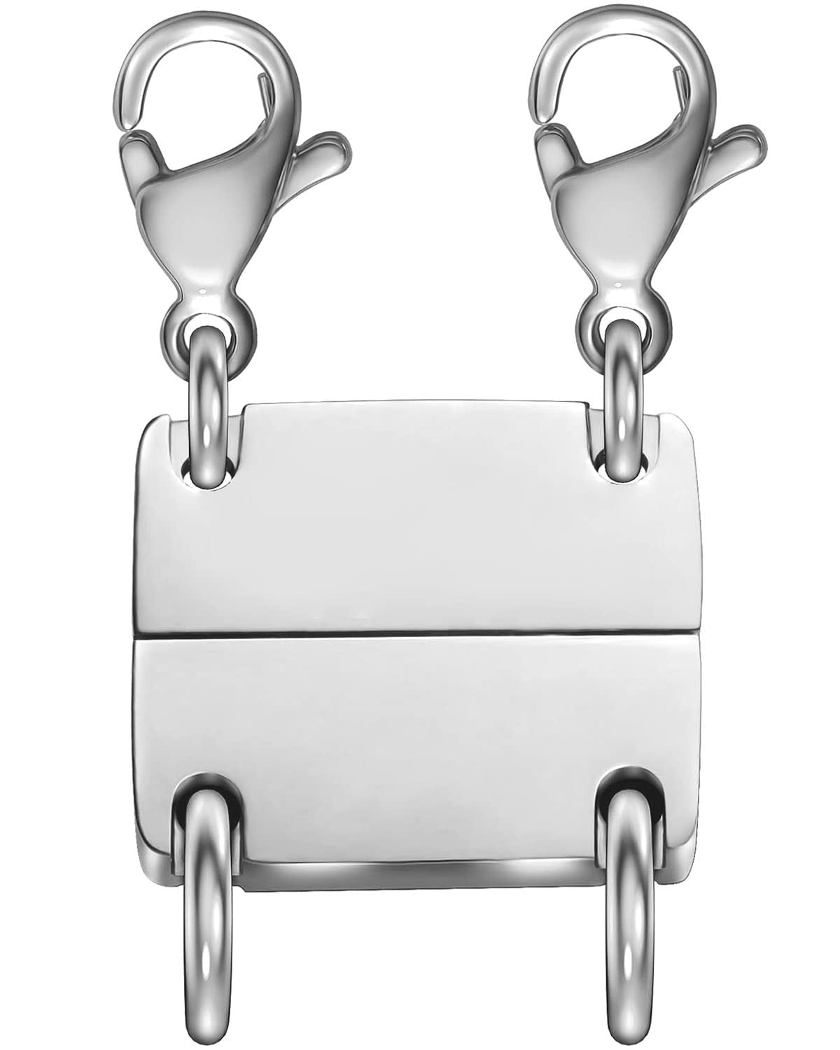 Layered Necklace Clasp 18K Gold and Silver Necklace Separator for