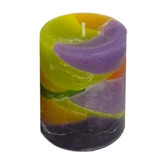 Layered Pillar Candle