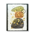 thumbnail image 1 of Layered Plant Leaf Pebbles Abstract Graphic Art Gallery Wrapped Canvas Print Wall Art, 1 of 7