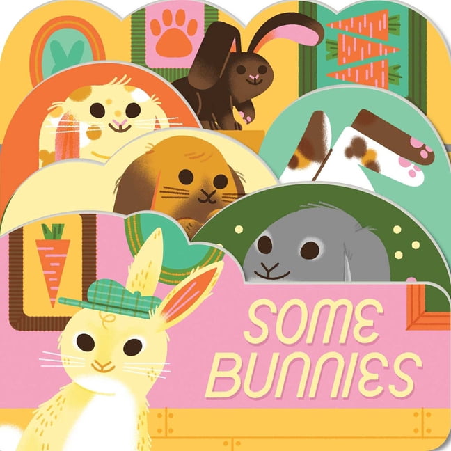 Layered View Some Bunnies, (Board Book)
