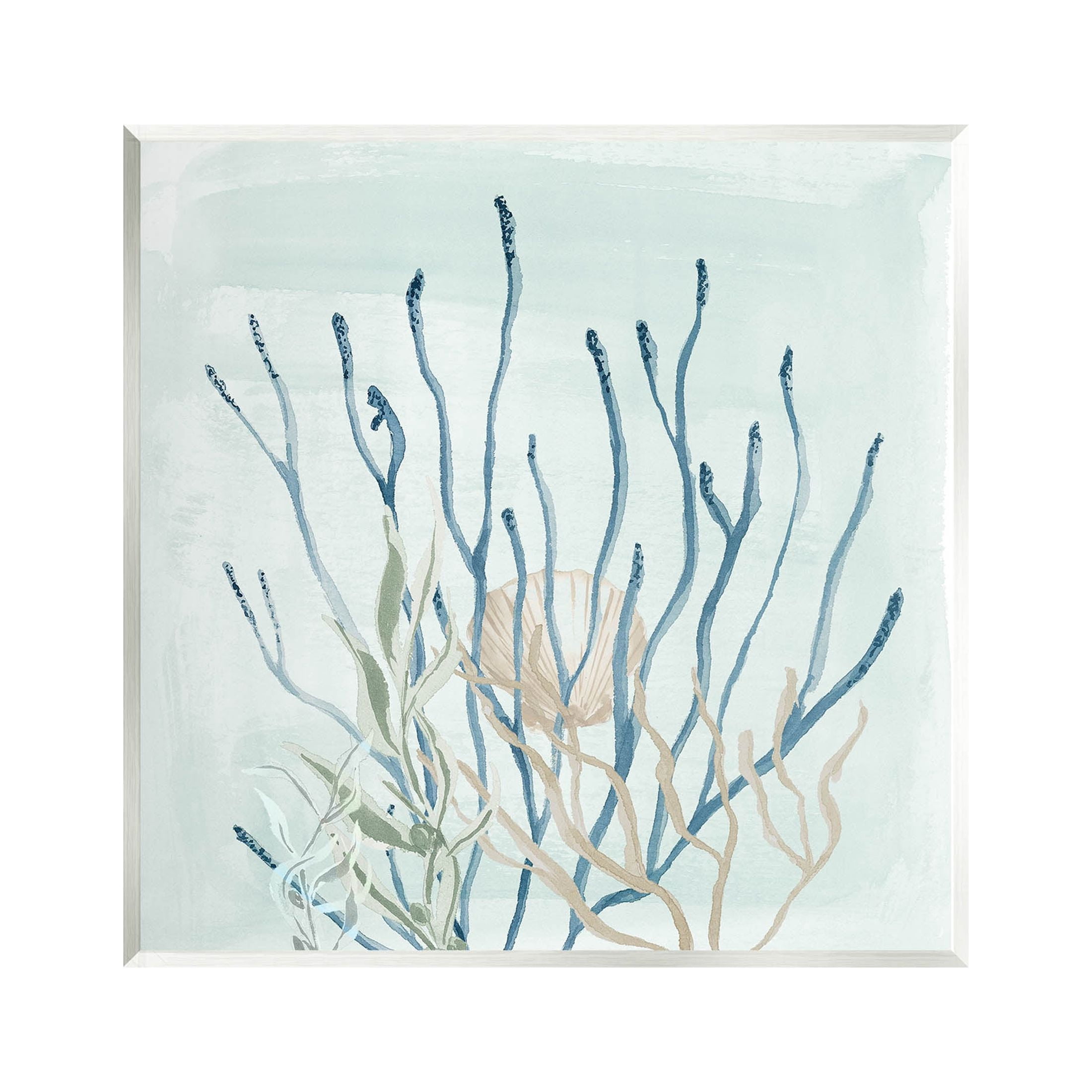 Layered Water Sea Life Coral Animals & Insects Graphic Art Unframed Art Print Wall Art