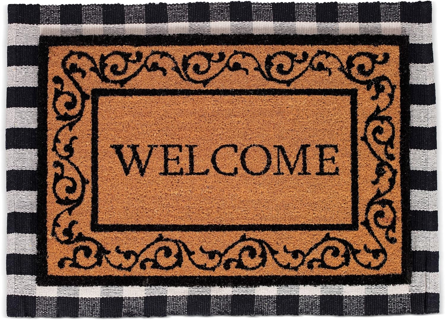 Layered Standard Mat Natural Fade Vinyl Backed