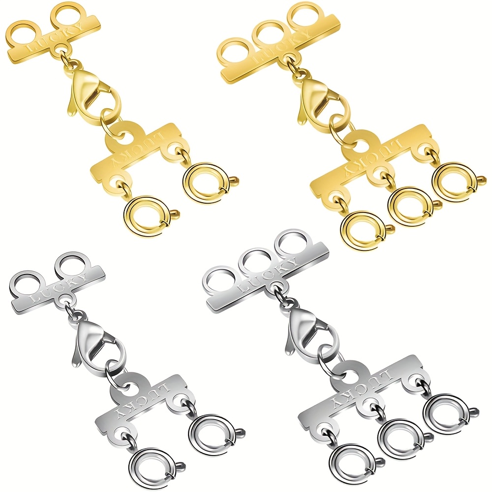 [Layering Clasps] Multi-Strand Necklace Clasps, Layering Clasps ...