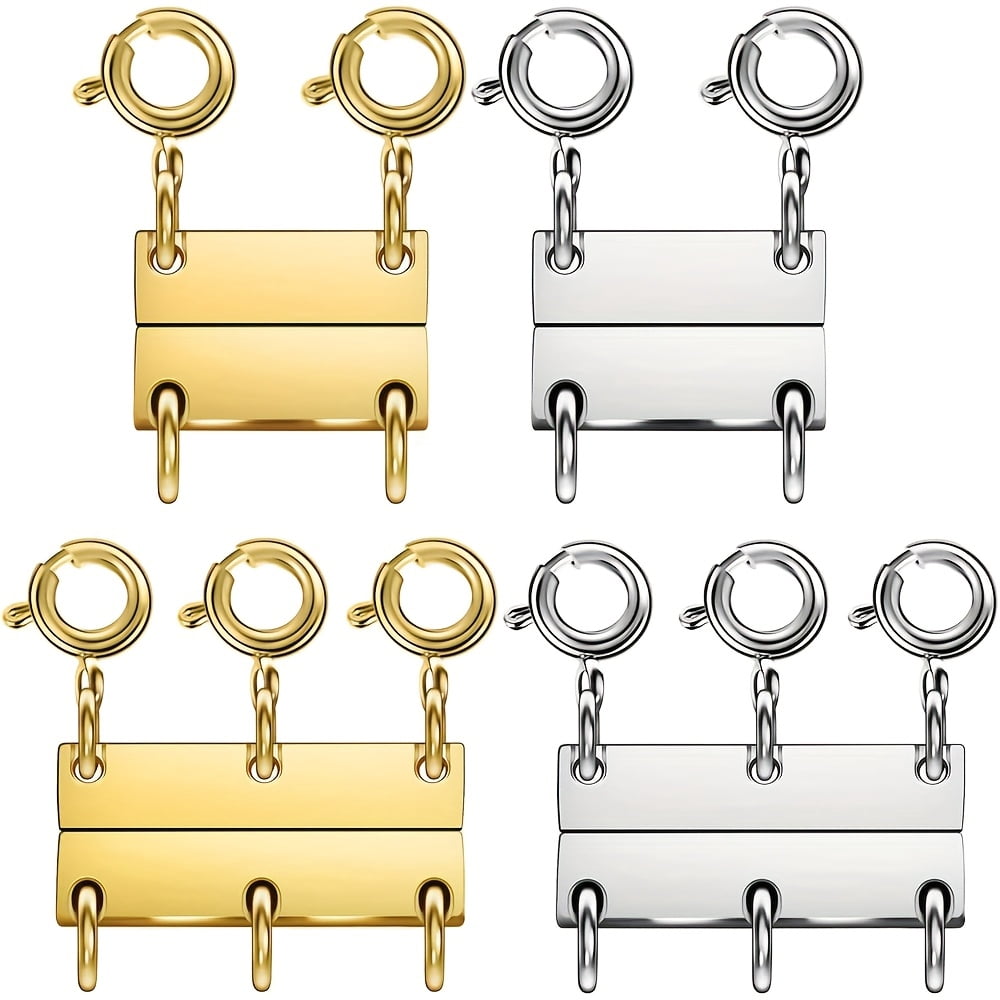 [Layering Clasps] Multi-Strand Necklace Clasps, Layering Clasps ...