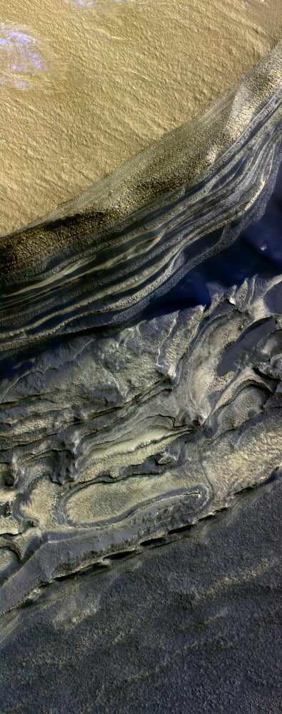 Layers exposed at Polar Canyon Canvas Art - Stocktrek Images (18 x 45)