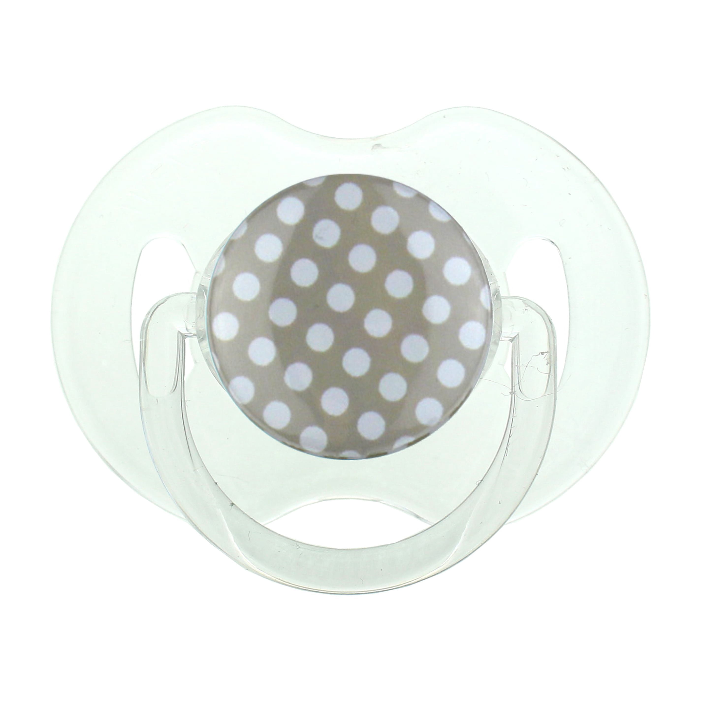 Layette Polka Dot Pacifier - Walmart.com