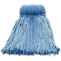 Layflat Screw-type Cut-end Wet Mop Head - Yarn - Blue | Bundle of 5