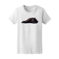 thumbnail image 1 of Laying Black Cat Tee Men's -Image by Shutterstock, 1 of 2