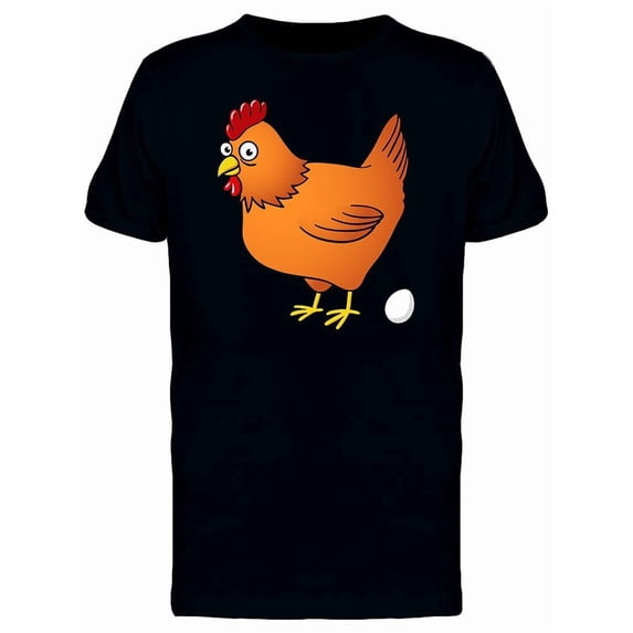 Laying Chicken Tee Men's -Image by Shutterstock