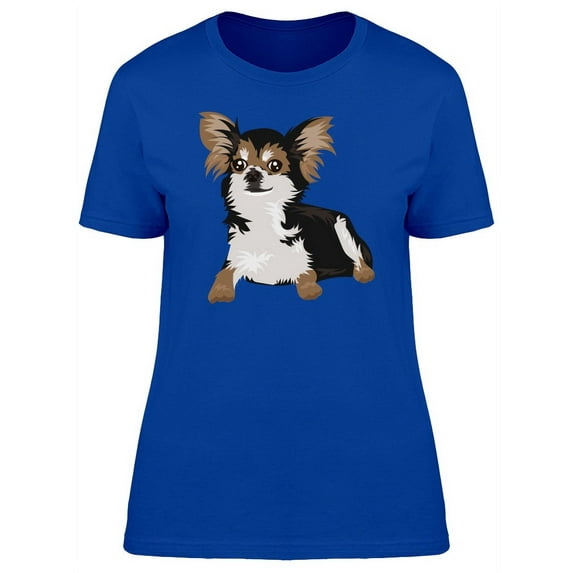 Laying Chihuahua Dog T-Shirt Women -Image by Shutterstock, Female XX-Large
