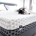thumbnail image 1 of Layla Copper Infused Memory Foam Mattress King|Flippable Between Firm & Medium Soft Comfort, 1 of 7
