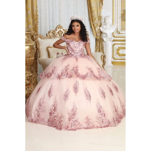 Layla K LK224 Juniors Womens Sweetheart Corset Back Quinceanera Gown