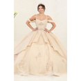 thumbnail image 1 of Women's Layla K Vestidos De Quinceañera 15 Años Dress Ball Gown LK250 Champagne Goldish Beige 8, 1 of 1